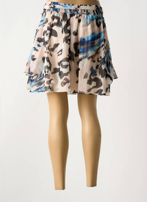 Jupe courte doublure beige GUESS femme