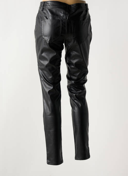 Pantalon slim noir ICHI femme