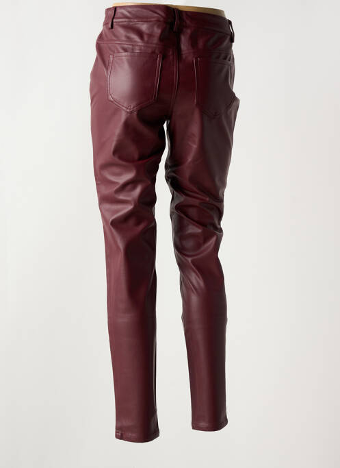 Pantalon slim violet ICHI femme