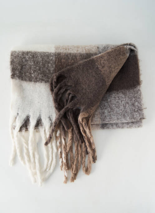 Echarpe marron GUESS pour femme