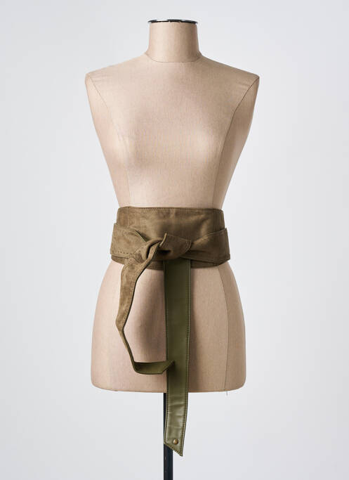 Ceinture coutures renforcées vert GUESS femme