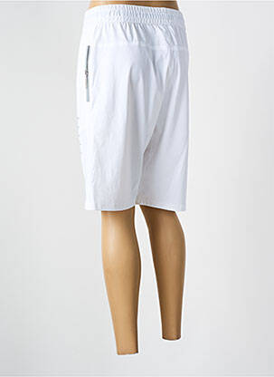 Bermuda taille élastique taille normale blanc CHROMABLE homme