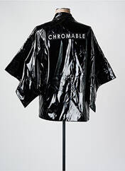 Veste kimono noir CHROMABLE pour femme seconde vue