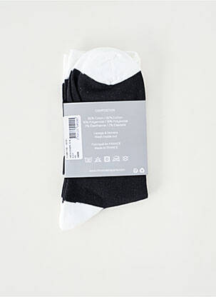 Chaussettes stretch noir CHROMABLE homme