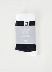 Chaussettes noir CHROMABLE pour homme seconde vue