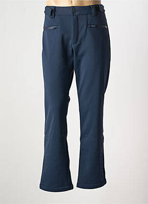 Pantalon droit stretch taille normale bleu VUARNET homme