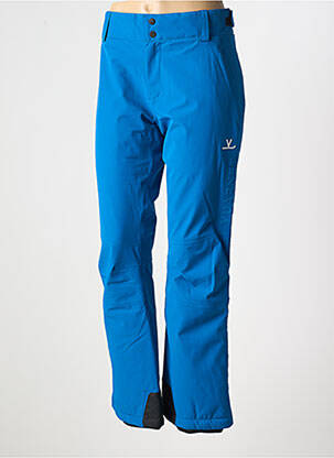 Pantalon droit sport ski taille normale bleu clair VUARNET homme