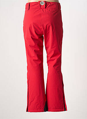 Pantalon droit sport ski taille normale rouge VUARNET homme