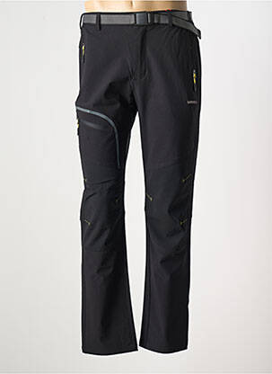 Pantalon droit noir LHOTSE pour homme