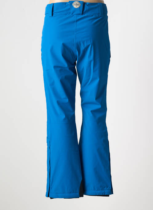 Pantalon droit sport ski taille normale bleu clair VUARNET homme