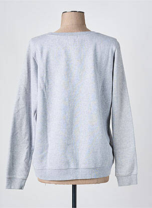 Sweat-shirt sérigraphie manches longues gris FRENCH DISORDER femme