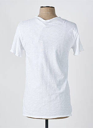 T-shirt coupe droite manches courtes blanc 1921TSHIRT femme