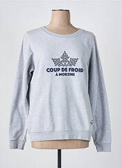 Sweat-shirt gris FRENCH DISORDER pour femme seconde vue