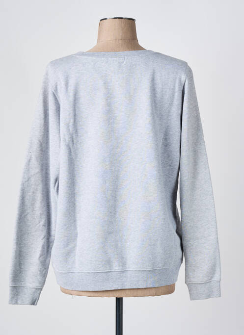 Sweat-shirt sérigraphie manches longues gris FRENCH DISORDER femme