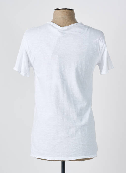 T-shirt coupe droite manches courtes blanc 1921TSHIRT femme
