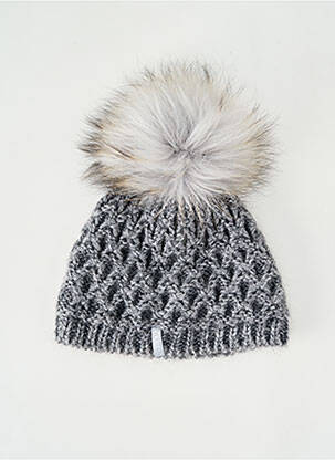 Bonnet stretch gris KRISTO femme