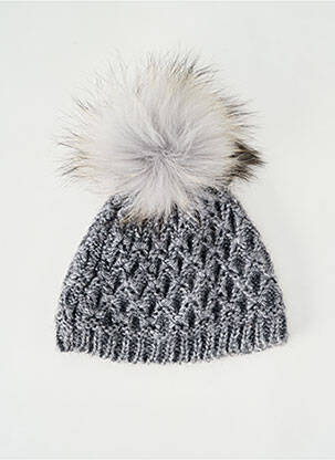 Bonnet stretch gris KRISTO femme