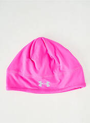 Bonnet rose UNDER ARMOUR pour femme seconde vue