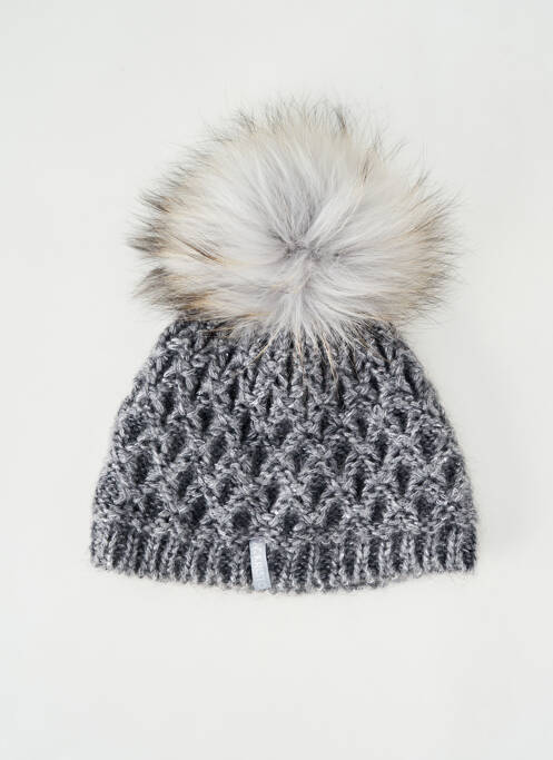 Bonnet stretch gris KRISTO femme