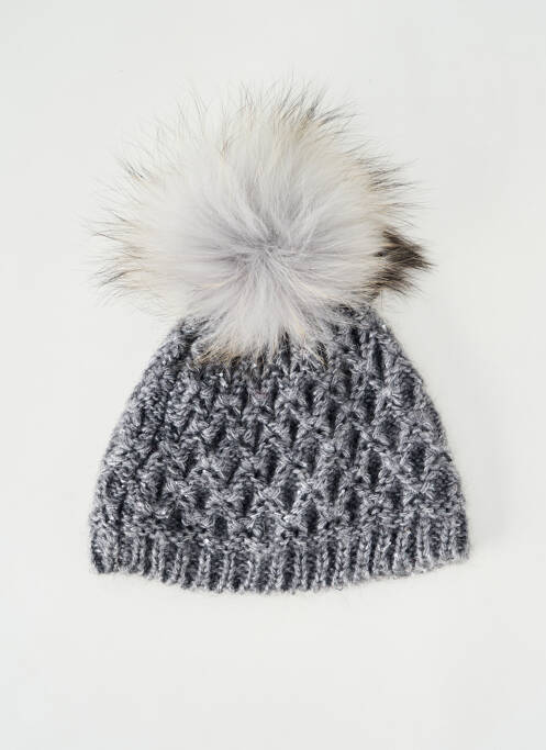 Bonnet stretch gris KRISTO femme