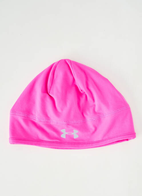 Bonnet rose UNDER ARMOUR pour femme