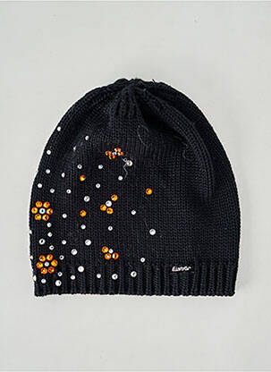Bonnet stretch noir EISBÄER femme