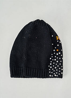 Bonnet stretch noir EISBÄER femme
