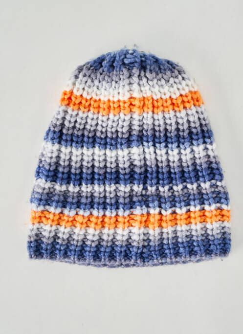 Bonnet imprimé rayures bleu BARTS unisexe