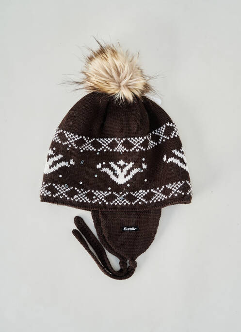 Bonnet doublure marron EISBÄER femme