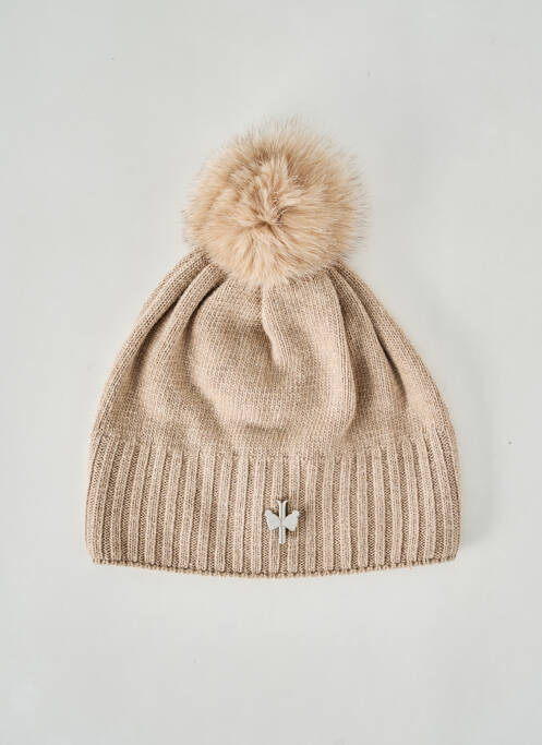 Bonnet beige PIPOLAKI pour femme