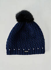 Bonnet bleu EISBÄER pour femme seconde vue