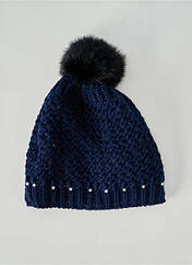 Bonnet bleu EISBÄER pour femme seconde vue