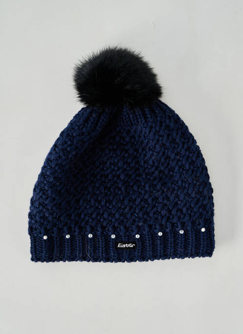 Bonnet stretch bleu EISBÄER femme