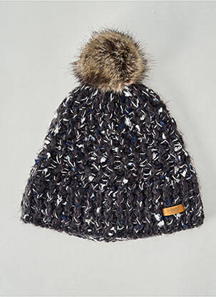 Bonnet maille grosse maille gris BARTS femme
