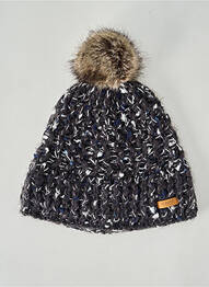Bonnet maille grosse maille gris BARTS femme