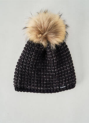 Bonnet stretch noir EISBÄER femme