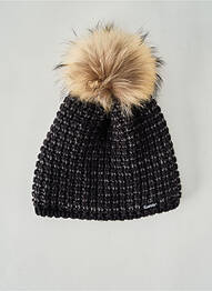 Bonnet stretch noir EISBÄER femme