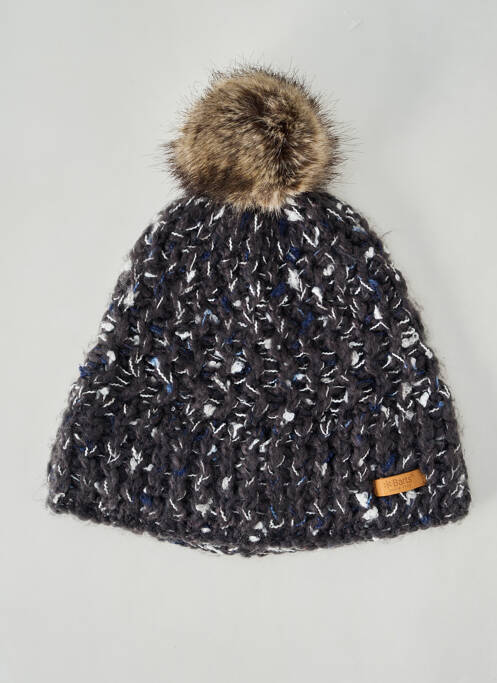 Bonnet maille grosse maille gris BARTS femme