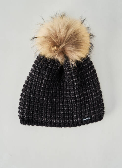 Bonnet stretch noir EISBÄER femme