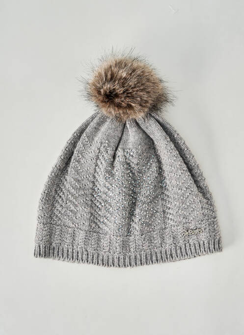 Bonnet gris BARTS pour femme