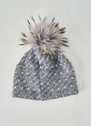 Bonnet stretch argent KRISTO femme