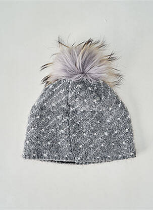 Bonnet stretch argent KRISTO femme