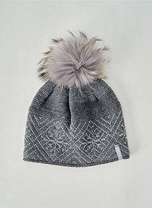Bonnet gris KRISTO pour femme