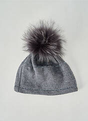 Bonnet argent KRISTO pour femme seconde vue