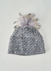 Bonnet argent KRISTO pour femme seconde vue