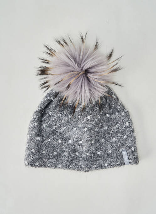 Bonnet stretch argent KRISTO femme