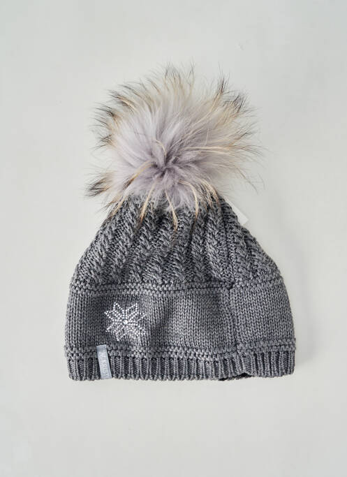Bonnet stretch gris KRISTO femme