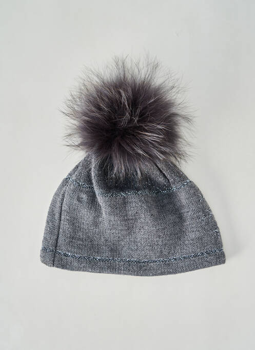 Bonnet argent KRISTO pour femme