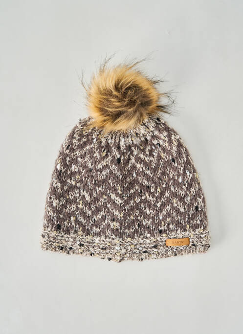 Bonnet maille grosse maille or BARTS femme