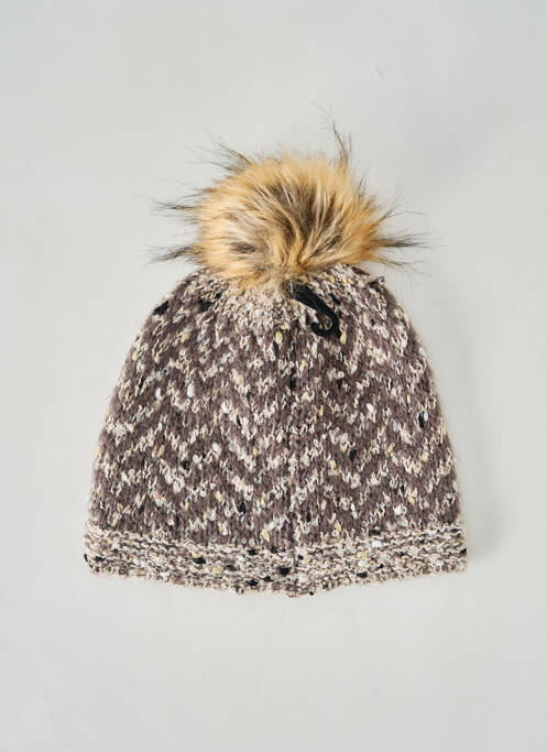 Bonnet maille grosse maille or BARTS femme